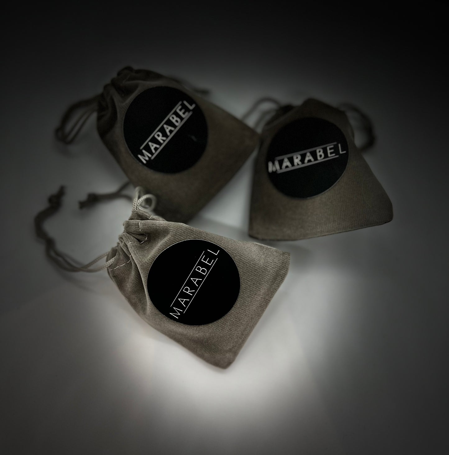 Letter earrings