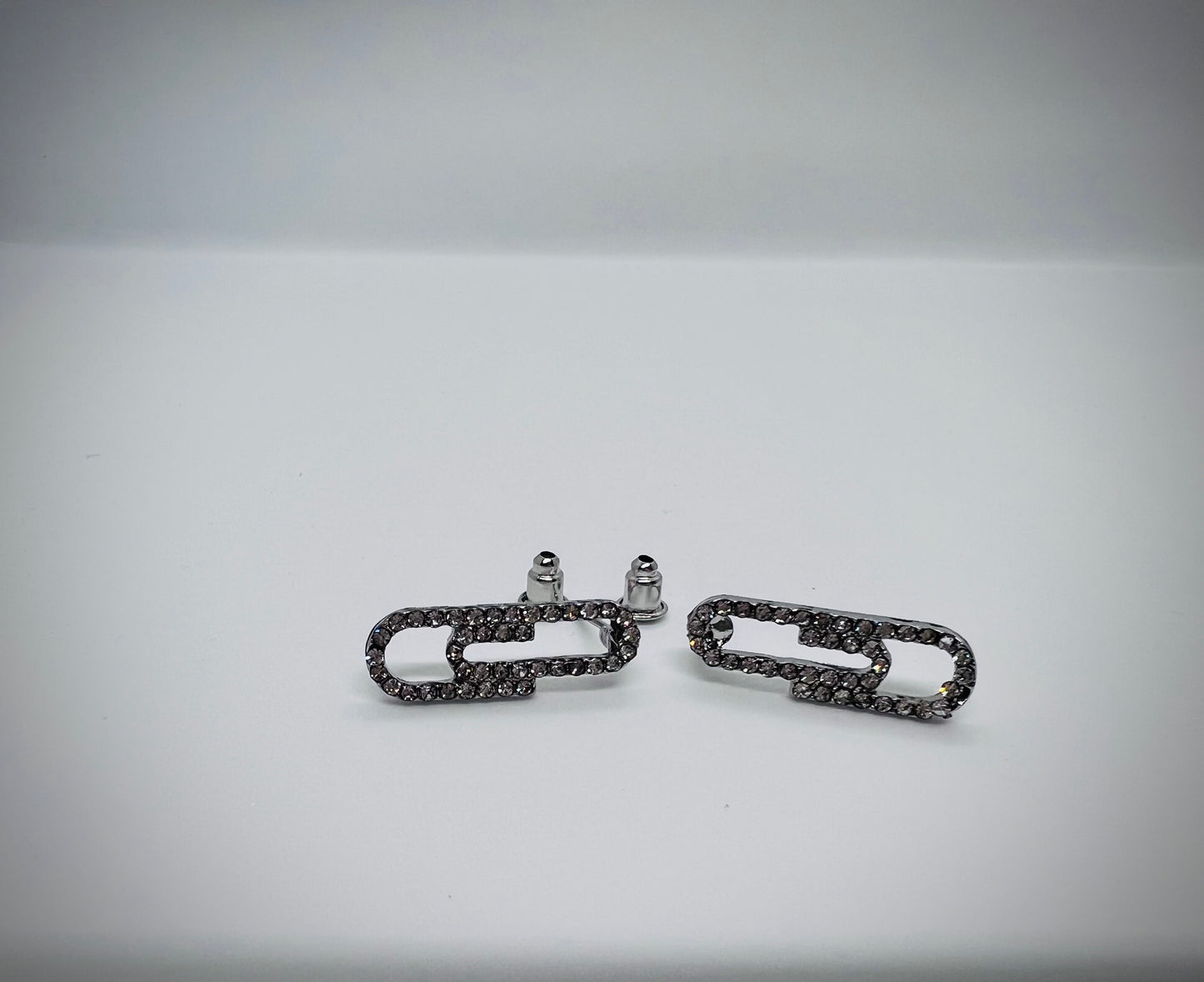 Paperclip earrings
