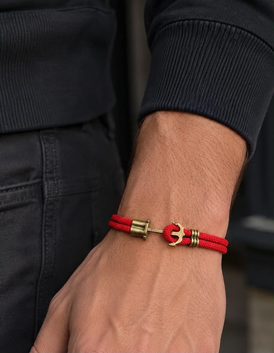 Anchor bracelet (length 20.5 cm)
